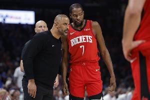 渐入佳境!火箭5连胜期间场均净胜对手19.5分 目前净效率联盟第一